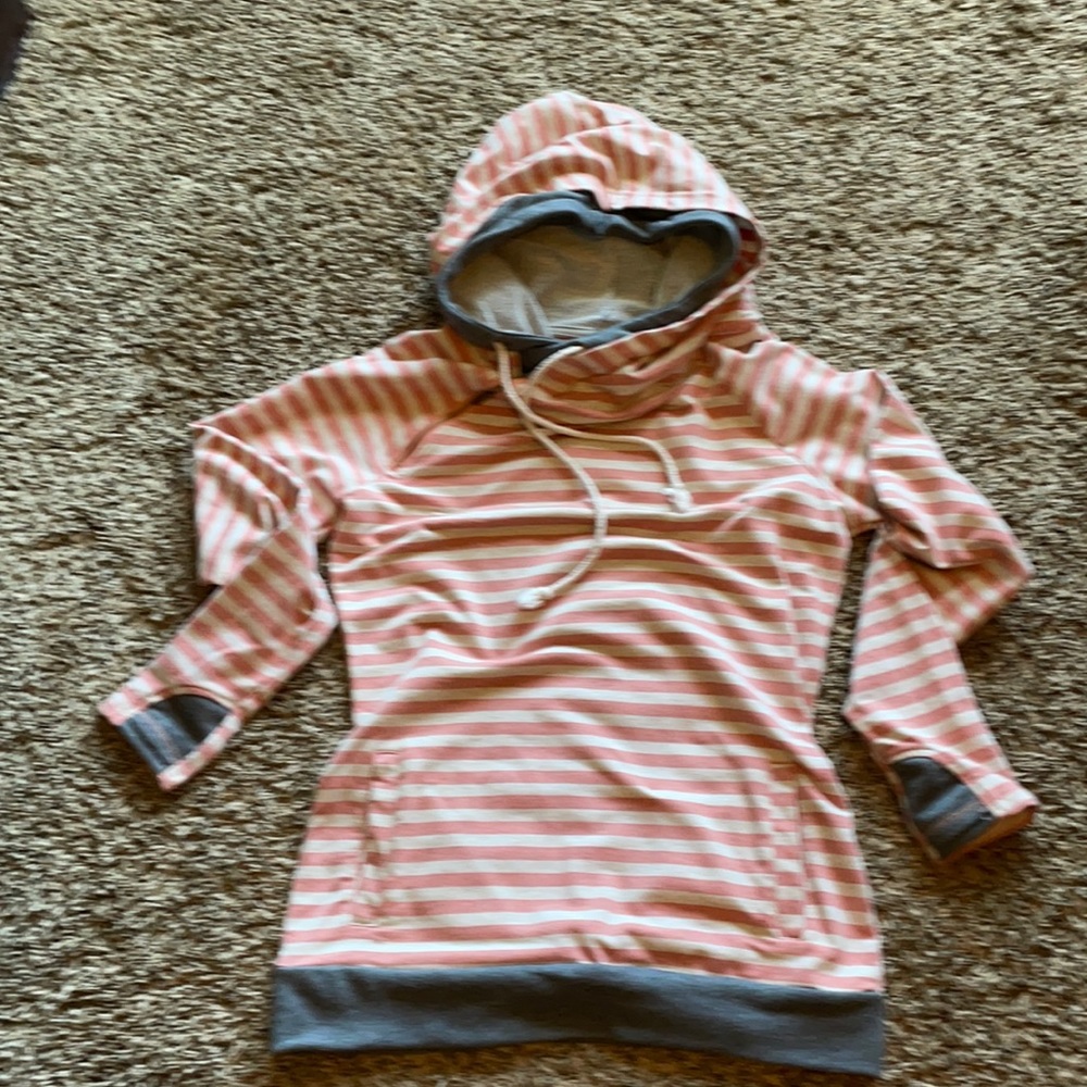 Ampersand double hoodie